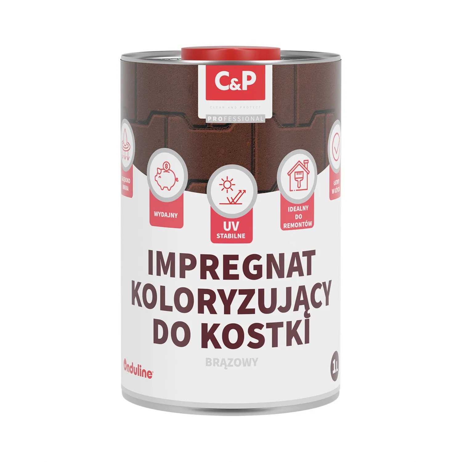 Onduline C&P Impregnat do kostki brązowy  1l