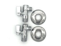 Zawór kątowy 1/2x3/8 z filtrem - 2 szt.