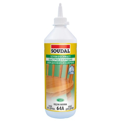 Soudal Klej do drewna 64A szybkoschnący 250 ml