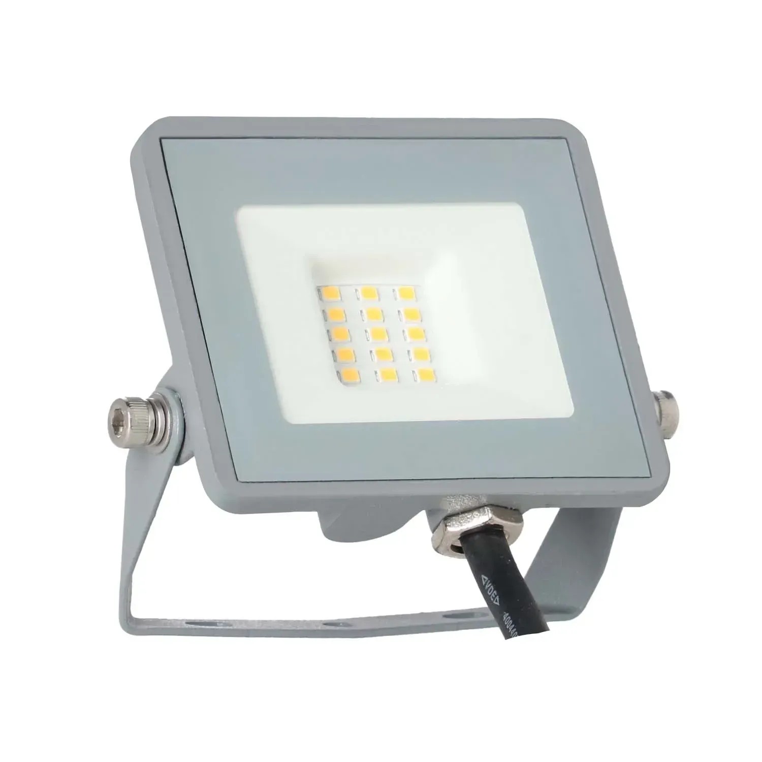 ORO Naświetlacz LED DIODO 10W 4000K 820lm IP65 szary