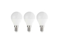 Bright Home Żarówka E14 5,5W 3000K 470lm kulka 3 szt. Bright Home Żarówka E14 5,5W 3000K 470lm kulka 3 szt.