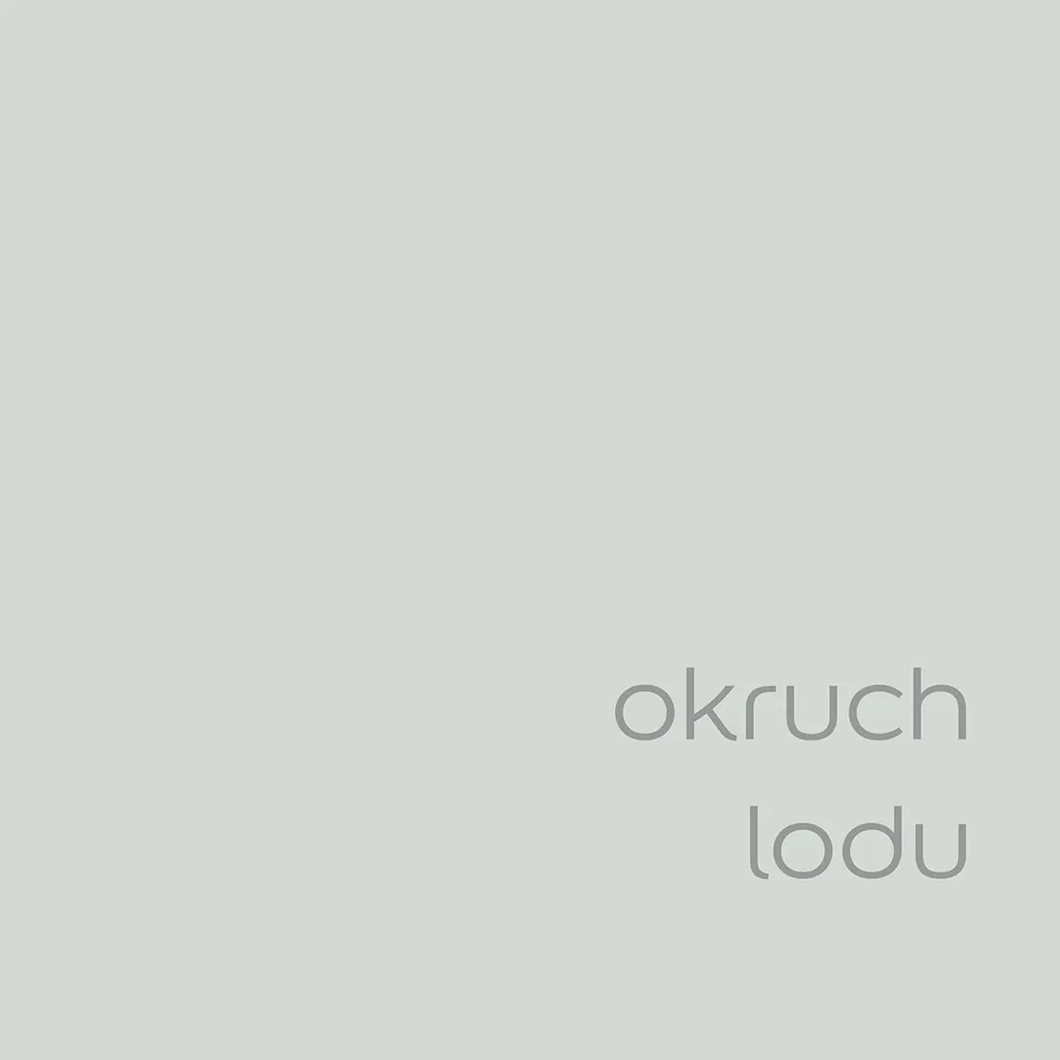 Próbka koloru farby do ścian t.b.t. w jasnoszarym odcieniu.