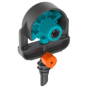 Gardena dysza rozpylająca 6 w 1 do systemów Micro-Drip, 2 sztuki, do elastycznego nawadniania roślin.
