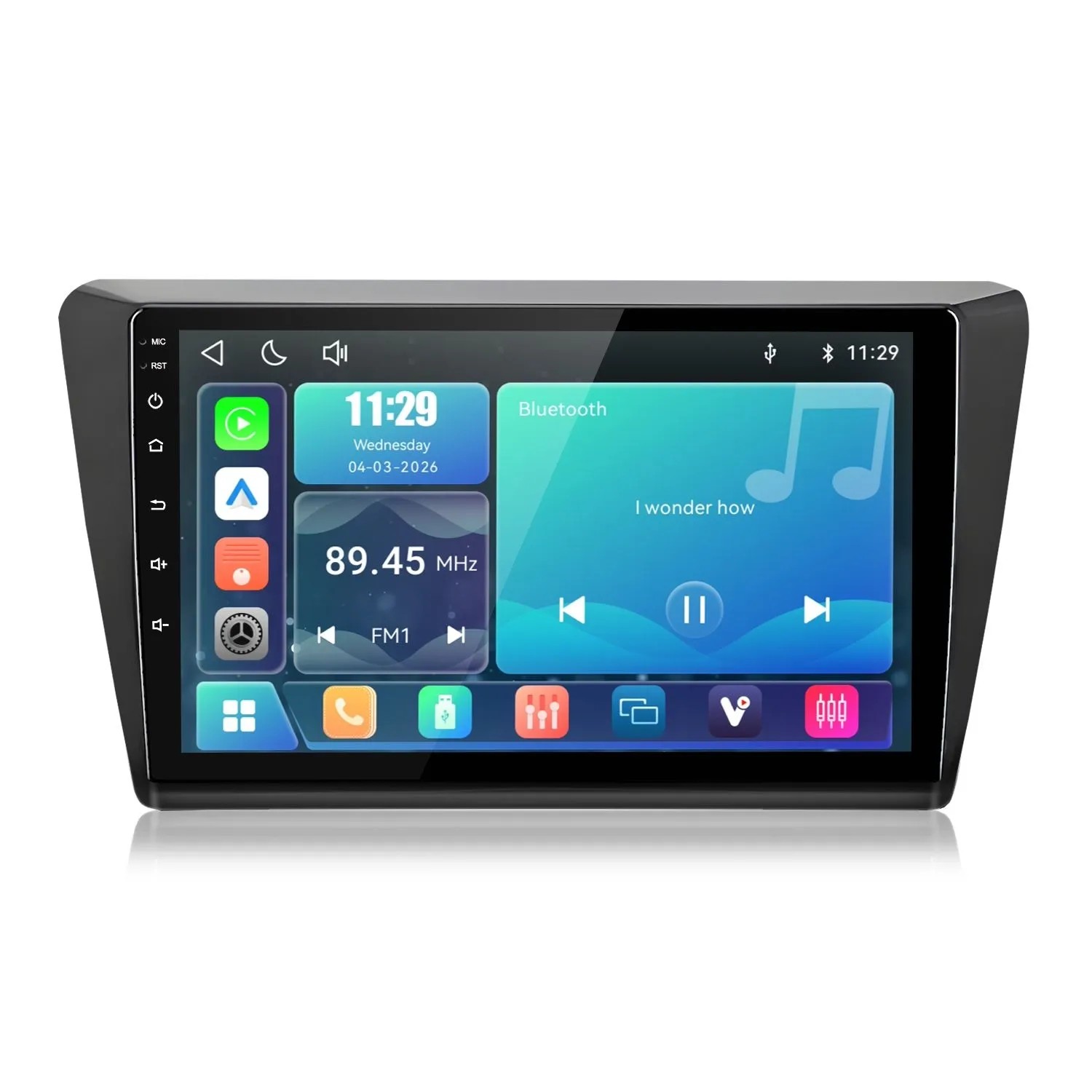 Junsun Radio Samochodowe Do Skoda Rapid Spaceback 2012-2020 Linux
