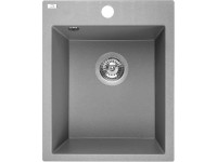 Zlewozmywak Uno 1-kom. szary 48x39 cm