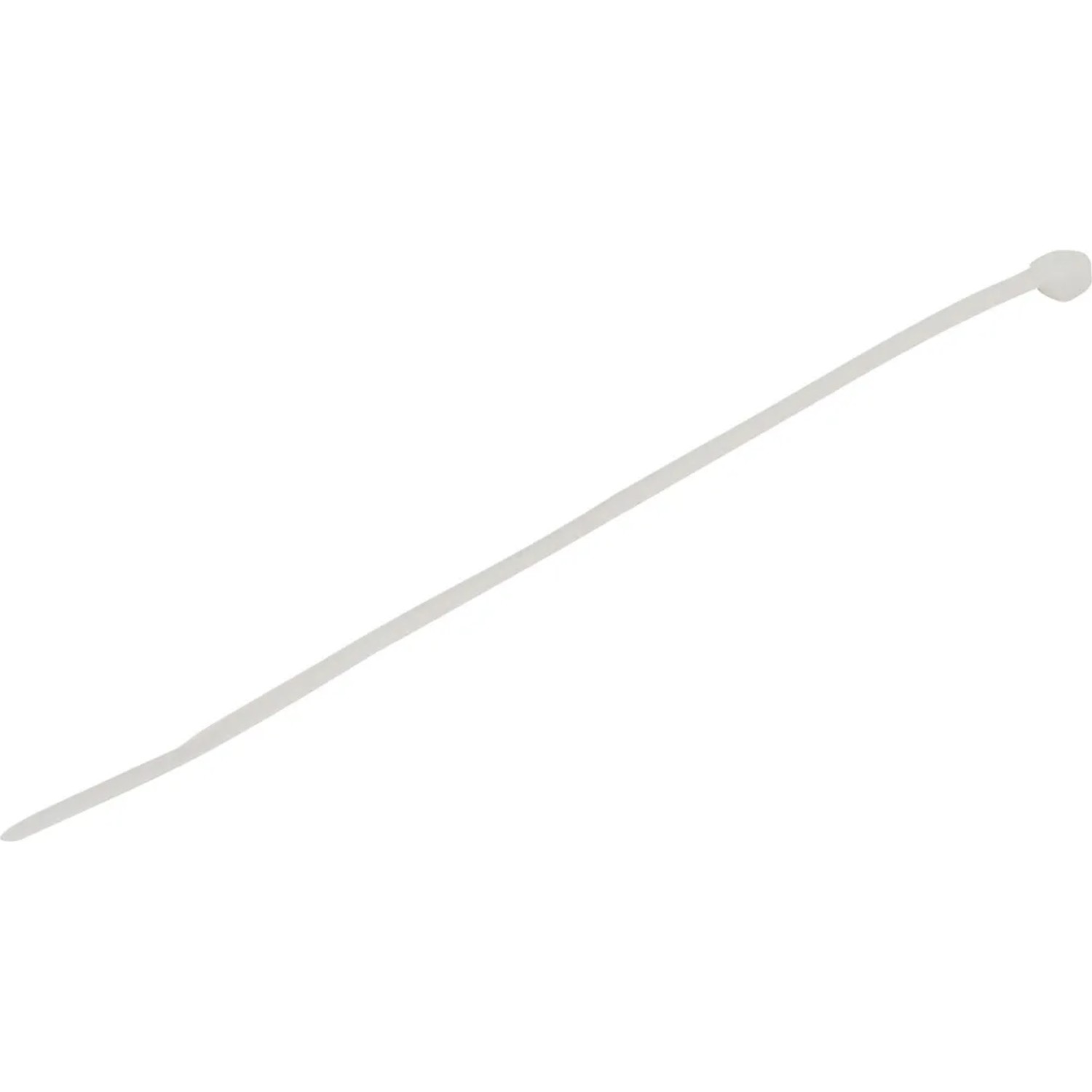 LUX-TOOLS Opaski do kabli białe 2,2 x 120 mm, 100 szt.