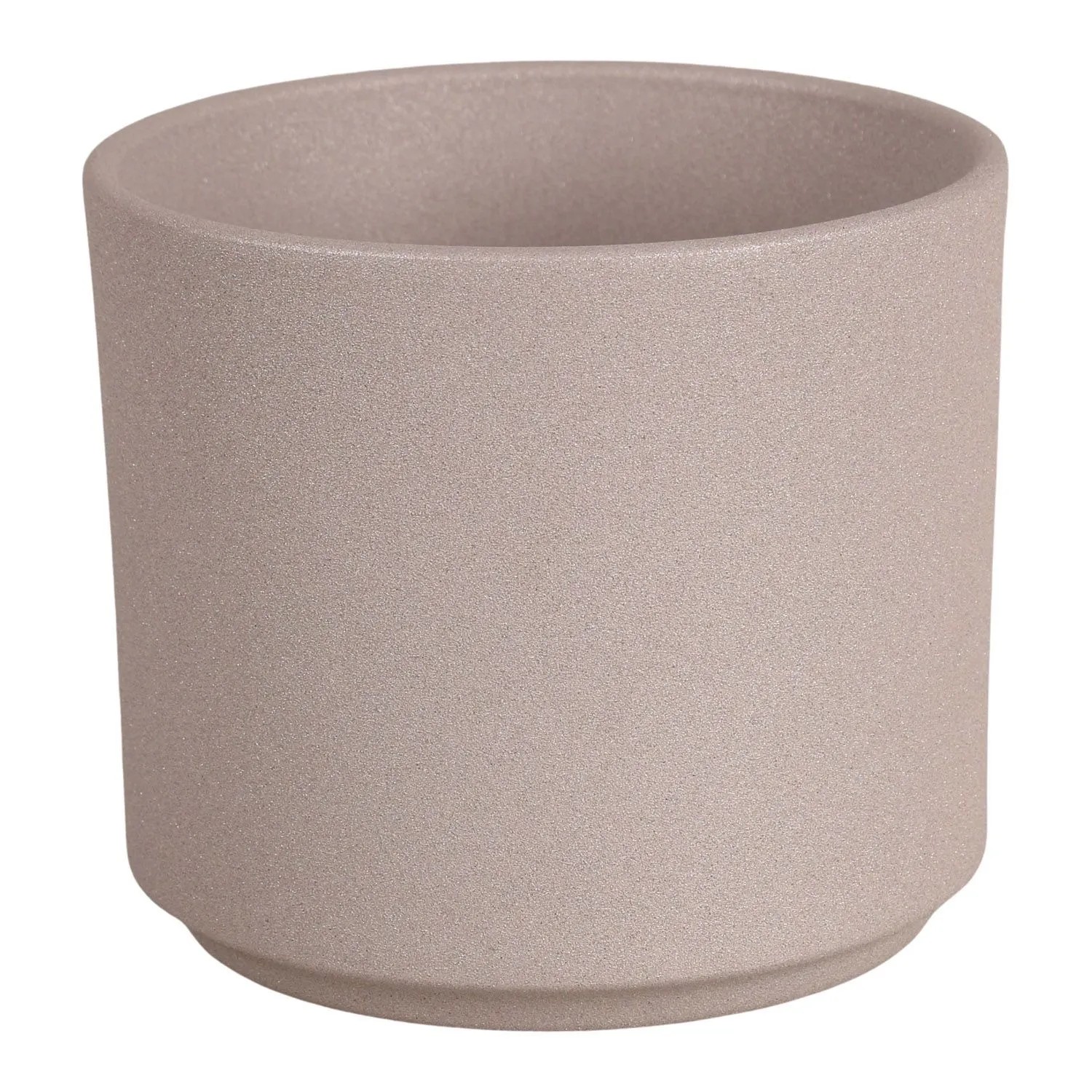 Osłonka Como szary brokat 6 cm - 16 szt.
