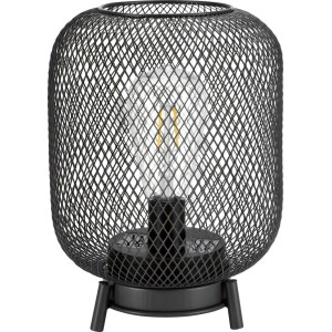 Lampa solarna stojąca na nóżkach wys. max. 68 cm IP44 metalowa czarna