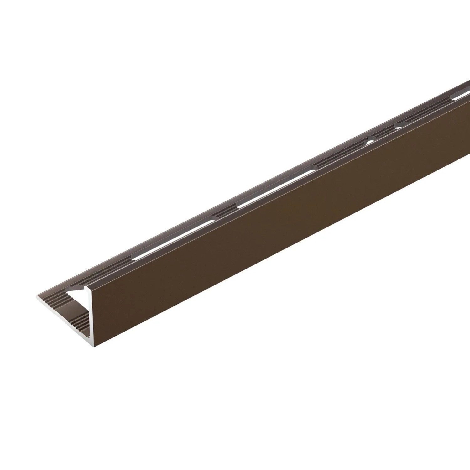 Cezar Profil aluminiowy do glazury Oliwka 10x1x2500 mm