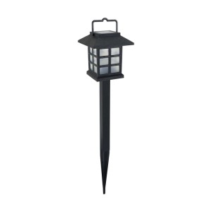 Struhm Lampa solarna wbijana w grunt DONA LED 0,06W 6500K 1lm IP44 39cm czarna