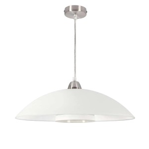 Candellux Lampa wisząca DUETTO 1xE27 40W satynowy nikiel