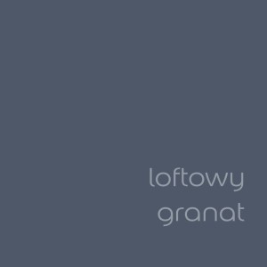 Próbka koloru farby do ścian t.b.t. w odcieniu loftowy granat (loftowy granat).