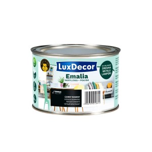 Emalia LuxDecor "Czarny Diament" do drewna, metalu i lamperii.