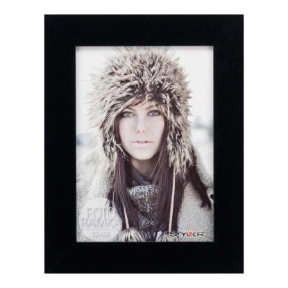 Ramka NARVIK AK czarna 13 cm x 18 cm