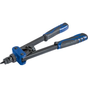 LUX 2-ręczne szczypce do nitonakrętek Comfort, szczypce z ergonomicznymi uchwytami i mocowaniami M3-M6.