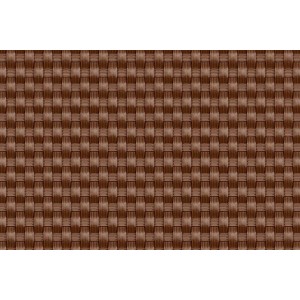 Brązowy wzór plecionki dla doniczek/skrzynek.