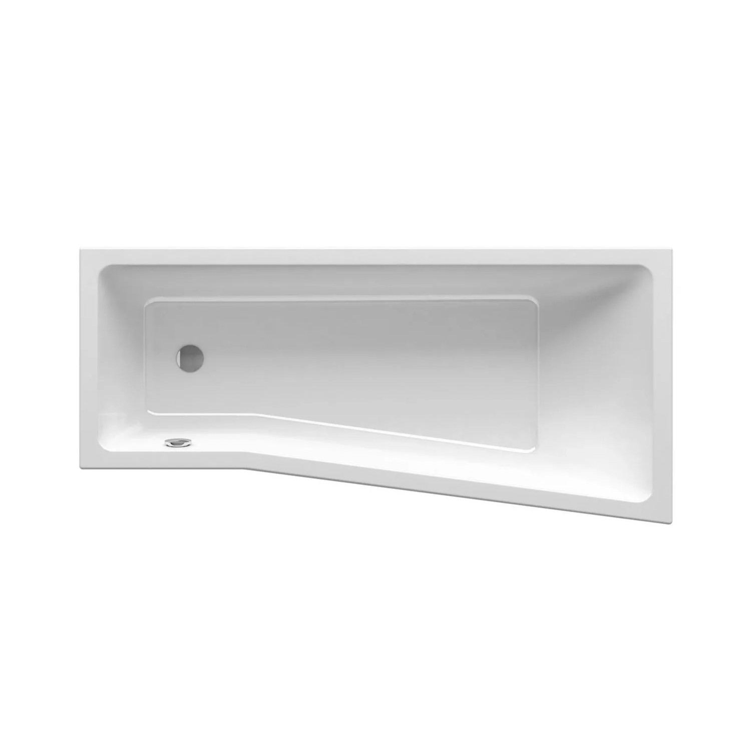 Ravak Wanna BeHappyII 150 asymetryczna akryl lewa 150x75