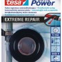 Tesa extra Power Taśma naprawcza Extreme Repair, czarna, 2,5 m x 19 mm, do uszczelniania i napraw.