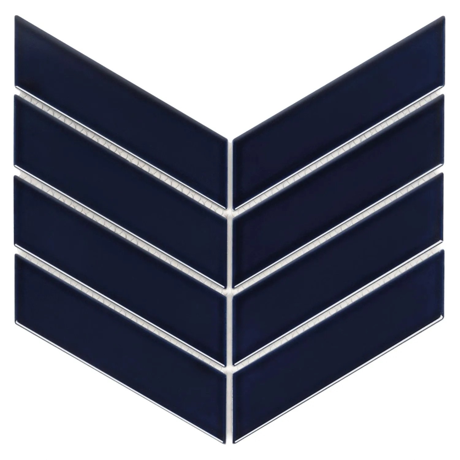 Mozaika Royal Chevron Midnight 31,8 x 22,4 cm