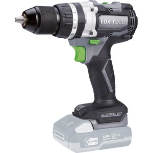 Wiertarko-wkrętarka akumulatorowa LUX-TOOLS, idealna do wkręcania i wiercenia.