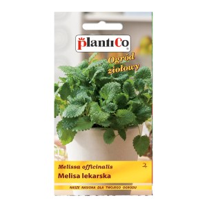 Opakowanie nasion melisy lekarskiej. Nasiona ziół do ogrodu.