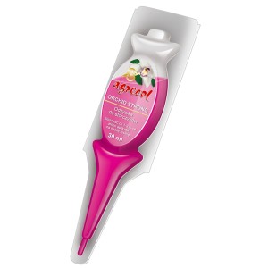 Nawóz do storczyków Agrecol Orchid Strong, 30 ml, różowy płyn w aplikatorze dla silnych storczyków.