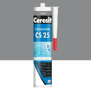 Ceresit Silikon sanitarny CS 25 bazalt 280 ml
