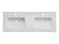 Umywalka Go 2K 120 prostokątna wpuszczana 121x46x17