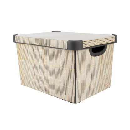 Curver Pojemnik Deco's Stockholm L Bamboo 25 l
