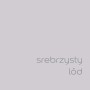 Próbka koloru farby ściennej t.b.t. w odcieniu srebrnego lodu.