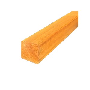 Drewniany słupek do ogrodzenia drewnianego, naturalny