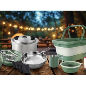 Kubek metalowy zielony - 300 ml