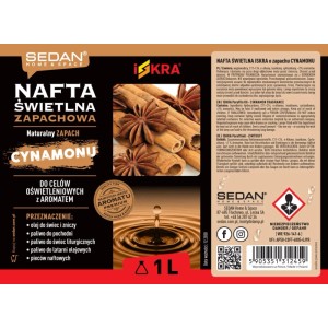 Nafta świetlna zapachowa Cynamon - 1000 ml