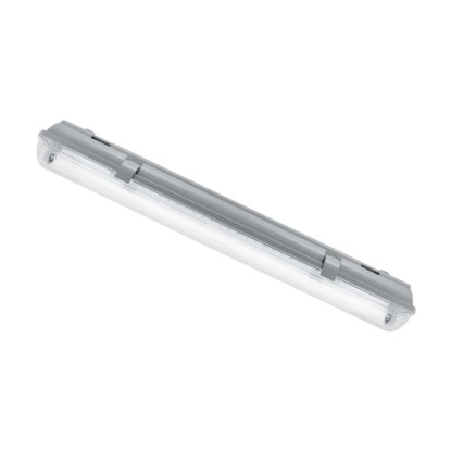 Struhm Lampa liniowa szczelna HERMAN do świetl. LED G13 2x18W IP65 szara