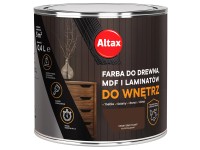 Farba do drewna ALTAX do wnętrz ciemny brąz 400 ml