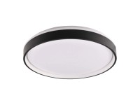 Goldlux Plafon LED JADWIGA z pilotem 42W 3000/4000/6000K 5300lm IP44 czarny