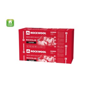 Opakowanie wełny mineralnej Rockwool Rocks Slab Super