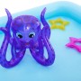 Bestway Wodne centrum zabaw Aquarium ze zjeżdżalnią, ośmiornicą i gwiazdami