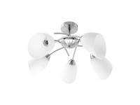 ActiveJet Lampa wisząca AJE-NIKITA metal nikiel 5xE27