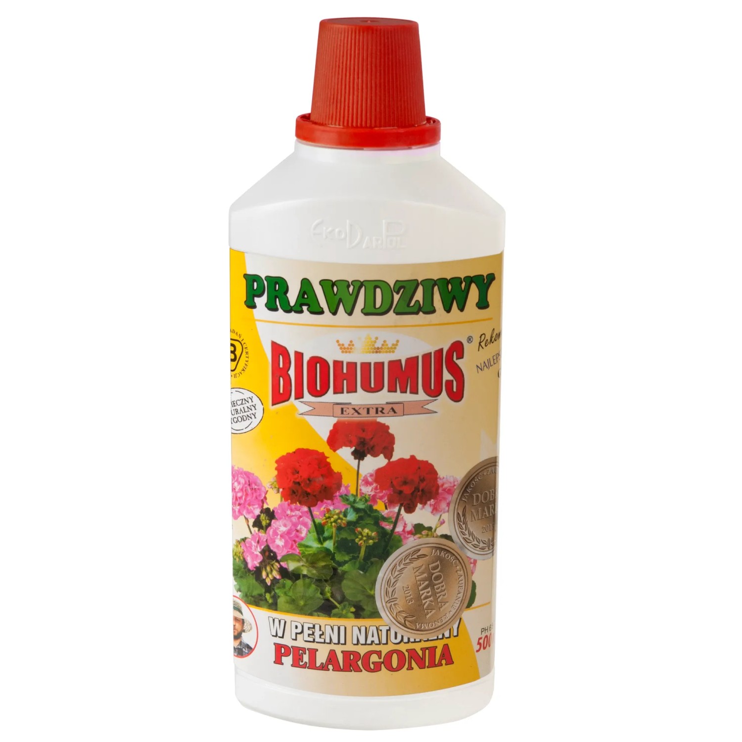 Ekodarpol Nawóz Biohumus Extra Pelargonia 500 ml.