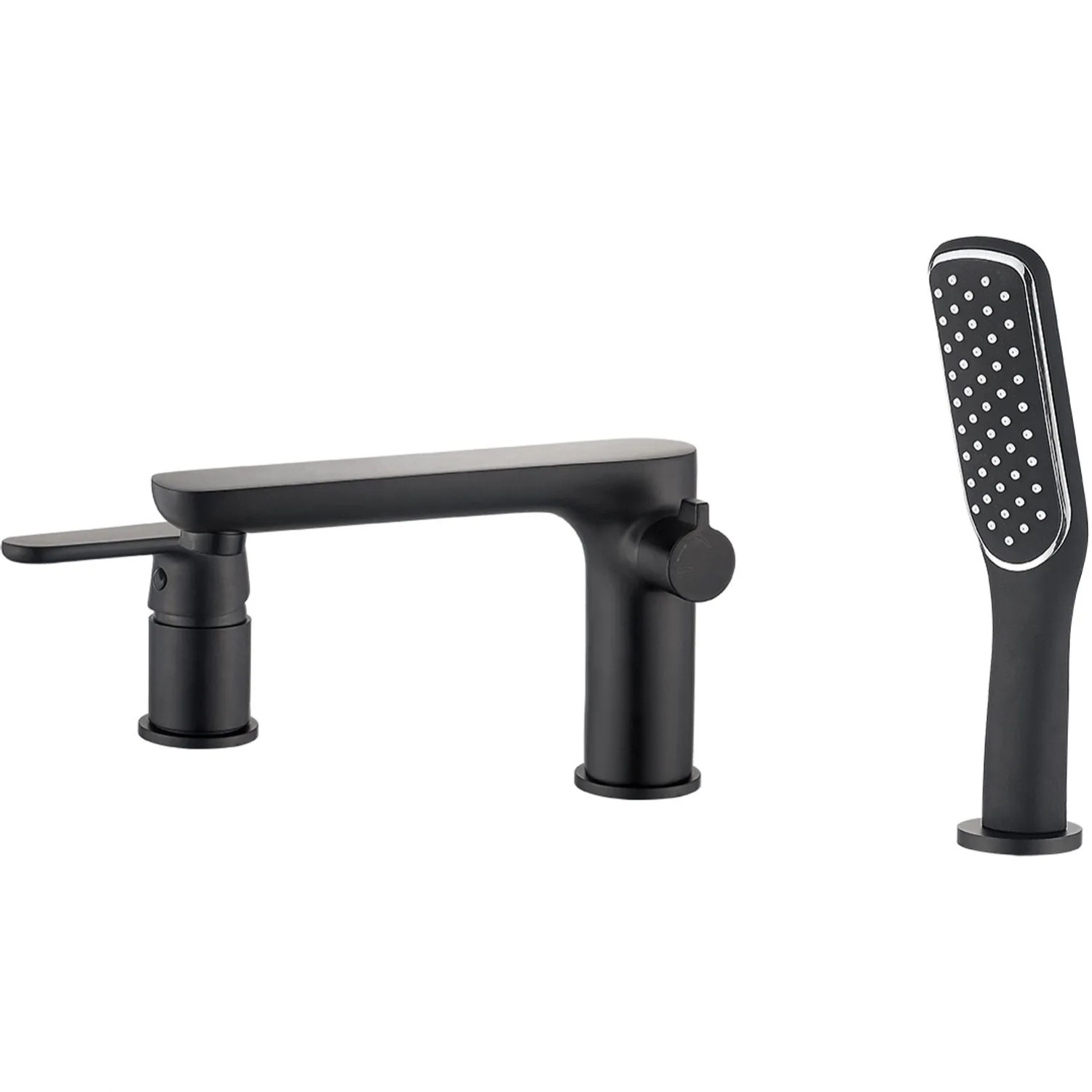 Kuchinox Bateria Dima 3-otworowa czarny