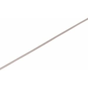 Szary pas do rolet, szerokość 14 mm i długość 90 m, do rolet wewnętrznych.