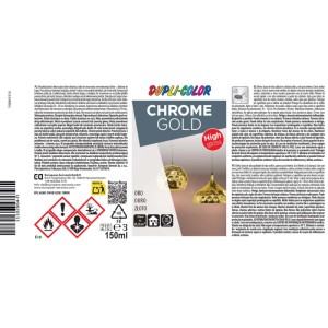 Dupli-Color Lakier w sprayu efekt złota, puszka 150 ml do gładkich powierzchni wewnątrz.