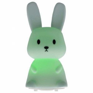 Mary's Lampka nocna LED ZAJĄC 1W 3000K+RGB z pilotem