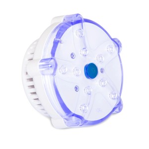 Światło LED Bestway do wanny z hydromasażem Lay-Z-Spa, 7 kolorów, 1,8W, do montażu na ścianie basenu.