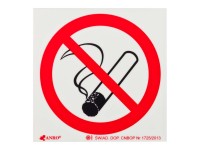 Znak zakaz palenia fotoluminescencyjny