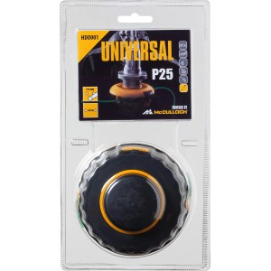 Uniwersalna głowica tnąca P25, 2 mm, akcesoria do podkaszarek w blistrze