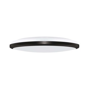 Struhm Plafoniera zewnętrzna PLANAR LED 24W 4000K 2640lm IP54 śr. 31,5cm czarna