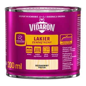 VIDARON Lakier do okien, bezbarwny, puszka 200ml.