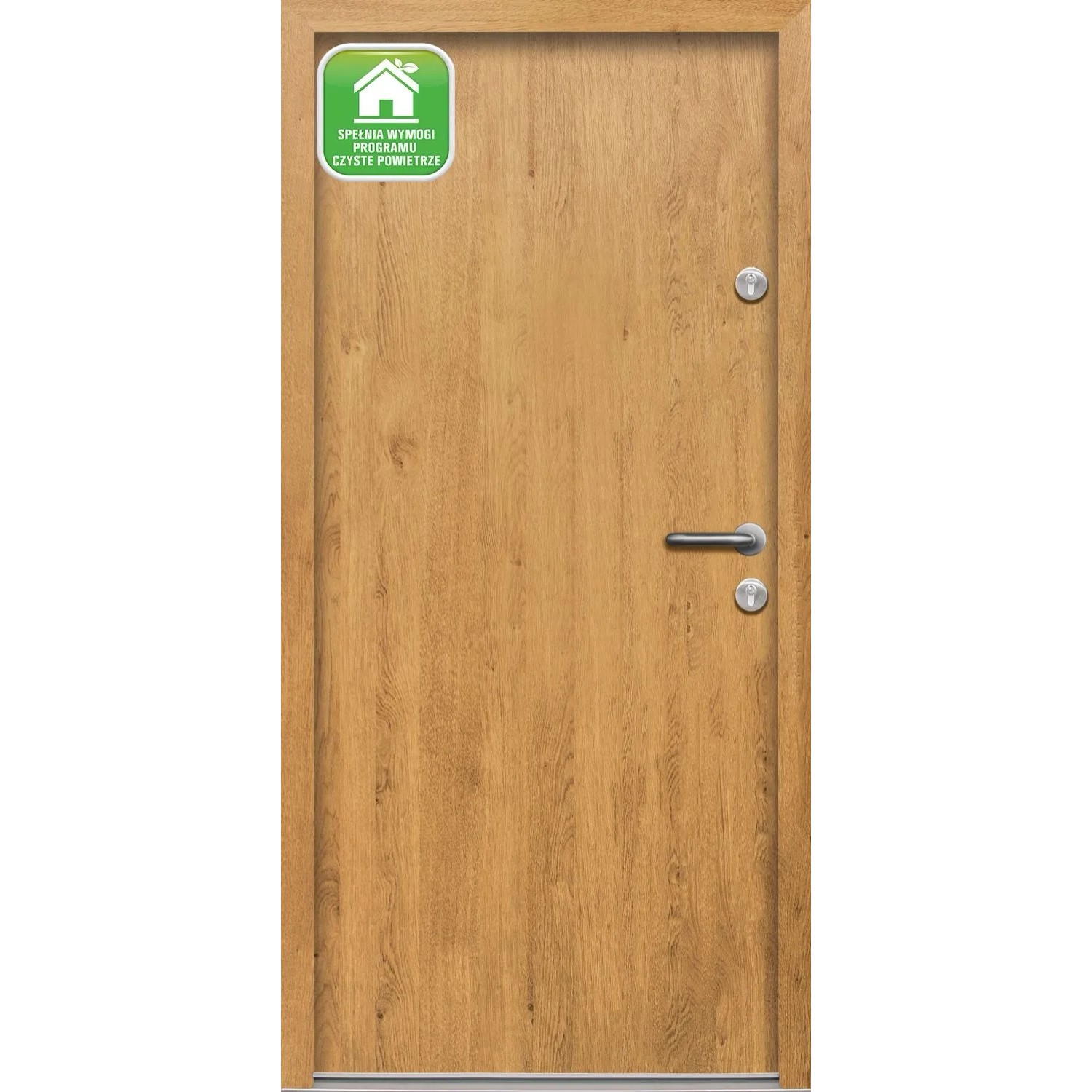 Drzwi zewnętrzne Hirus 44db RC2 winchester otwierane do wewnątrz 80P